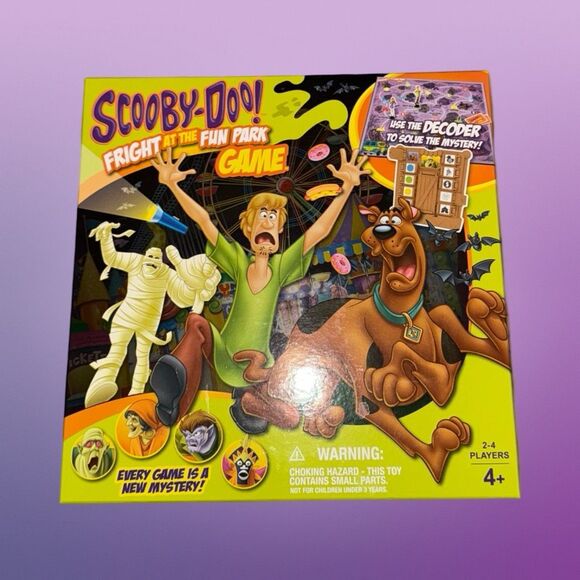 Open Box Scooby-doo Fright at the Fun Park Game Complete - Picture 1 of 12